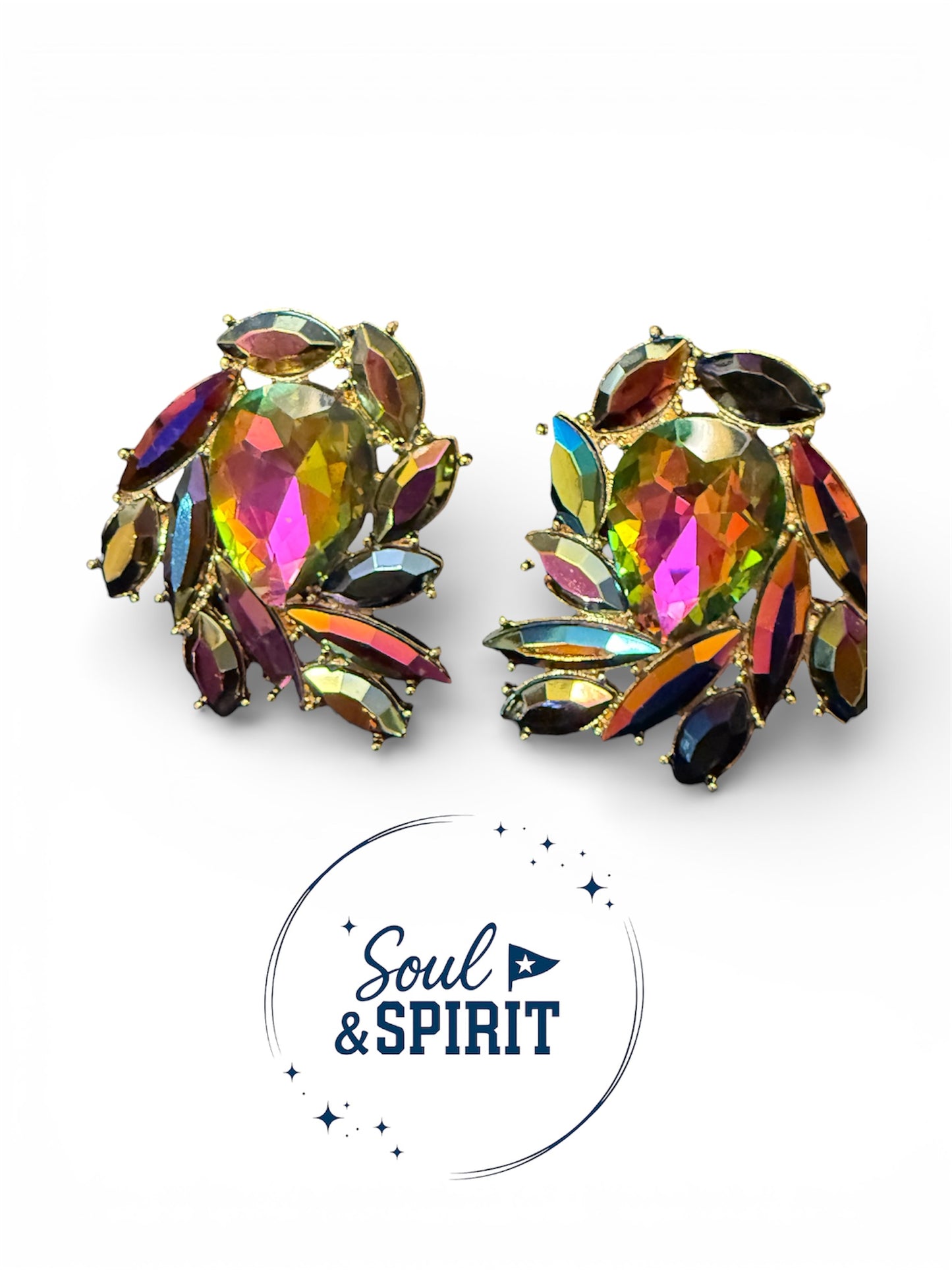 Bell of the Ball Mardi Gras Earrings