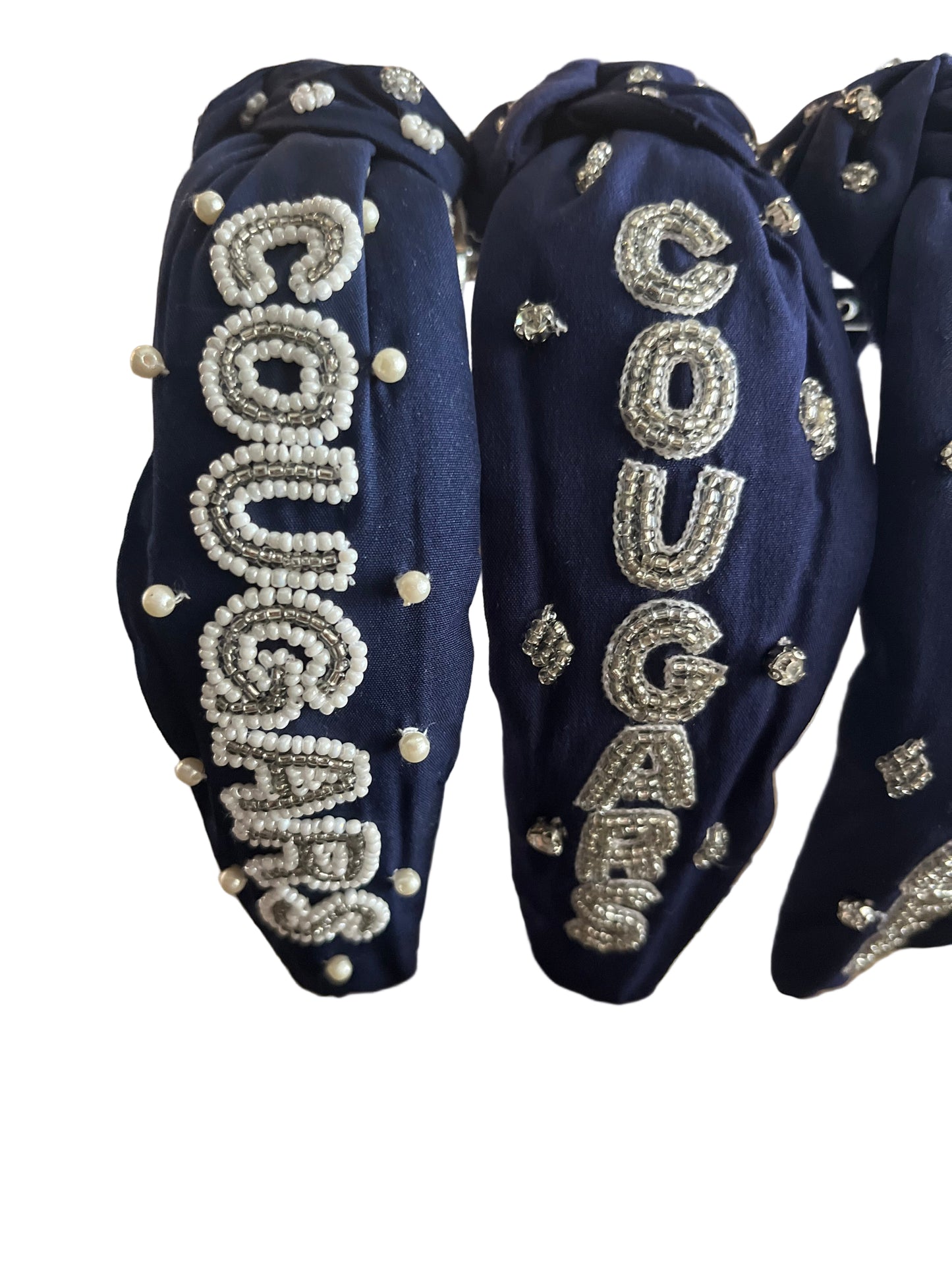 Cougars Beaded Headband