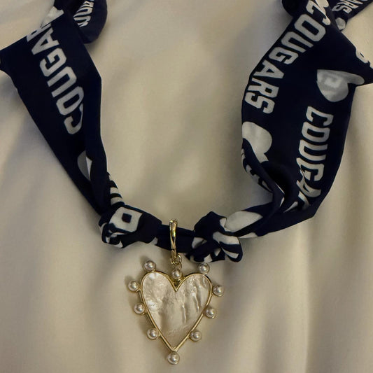 COUGARS Spirit Scarf with Pendant