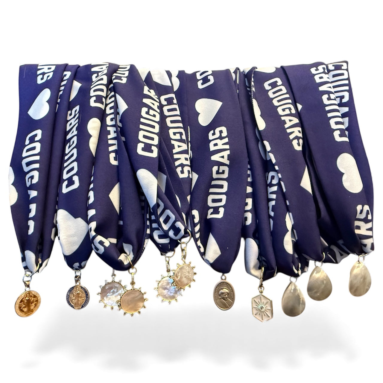 COUGARS Spirit Scarf with Pendant