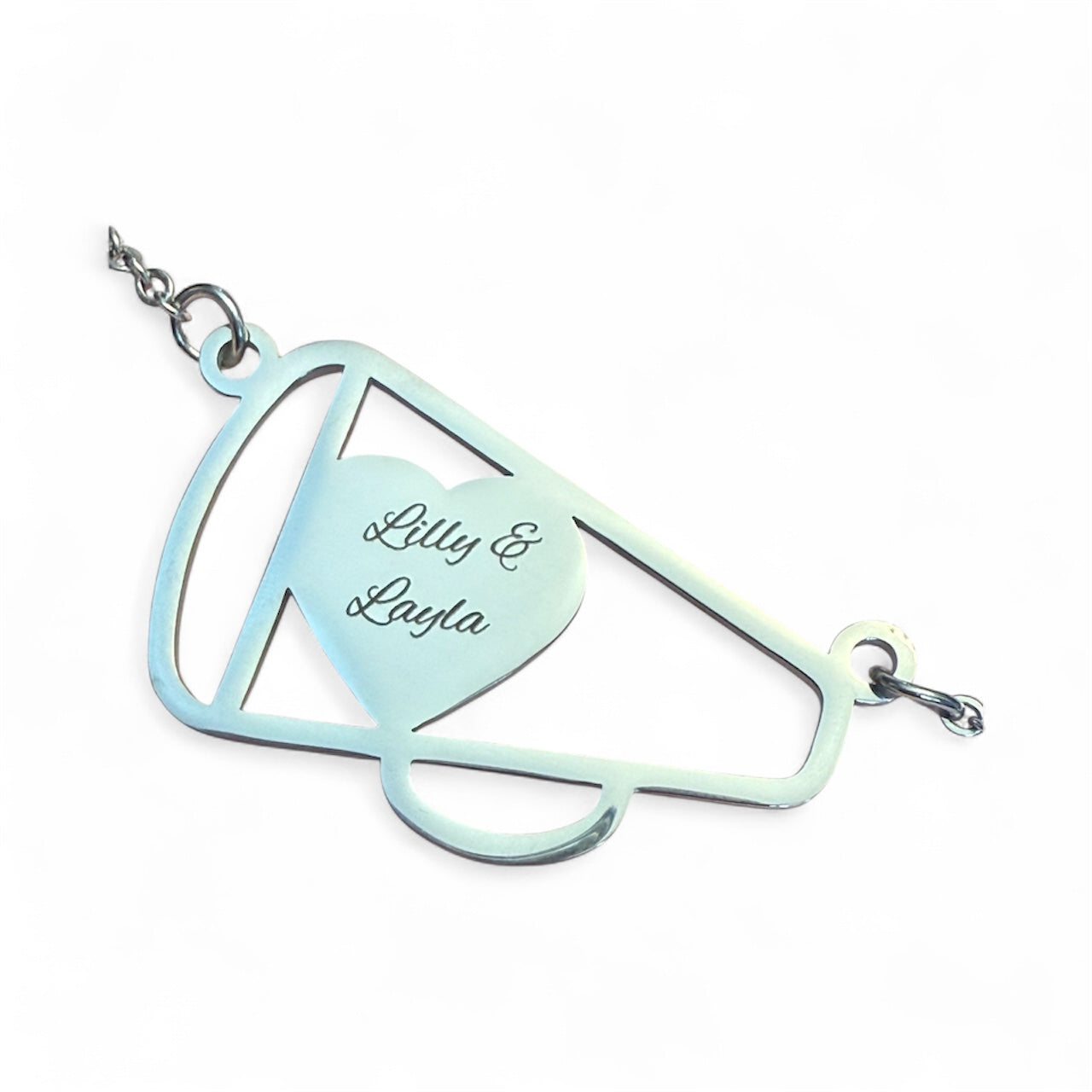 Personalized Megaphone Necklace